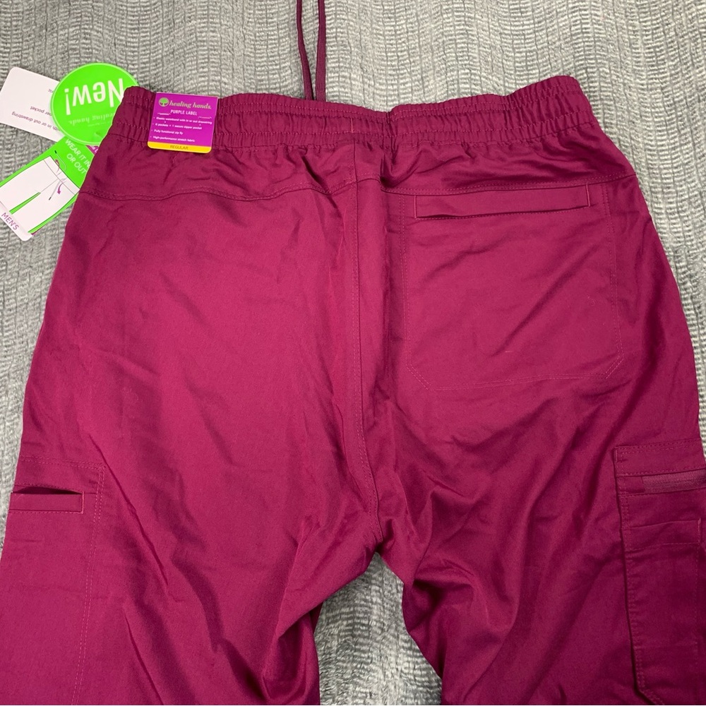 Healing Hands Purple Label For Men
Daniel Utility Wine Scrub Pant MEDIUM NWT - Picture 5 of 13